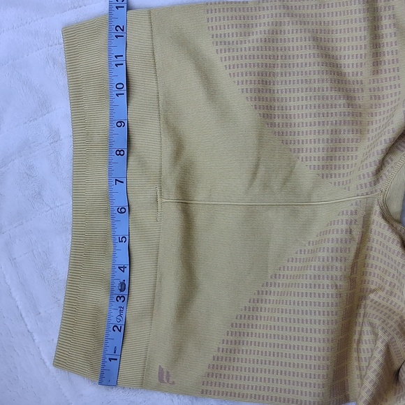 Fabletics Yellow Seamless Leggings Size S - Picture 10 of 16